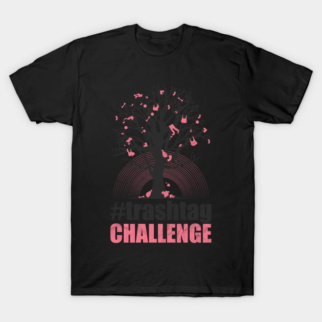 Trashtag Less Garbage Challenge T-Shirt by avshirtnation